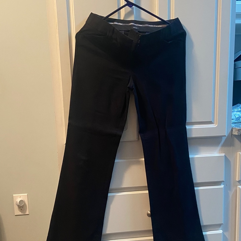 Black Women's Dress pants - Classic wide Leg